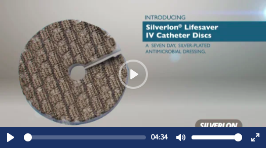 Inservice Video Screen Antimicrobial Surgical IV Catheter Discs.png